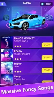 Neon Racing - Beat Racing android App screenshot 7